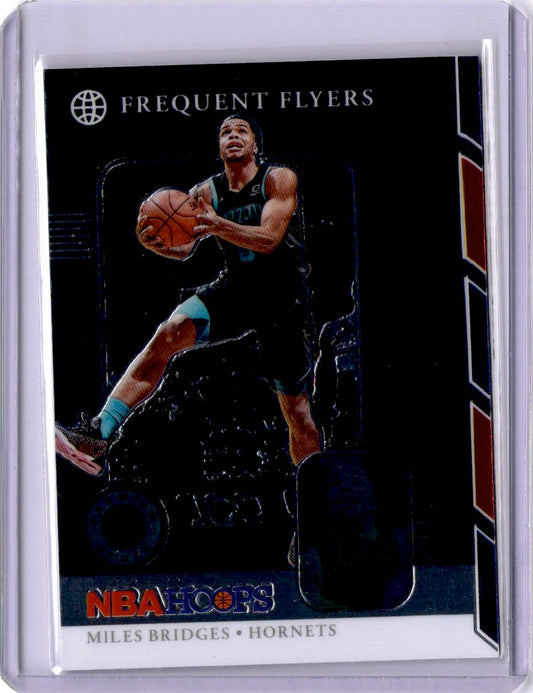 2019-20 Hoops Premium Stock #5 Miles Bridges Frequent Flyers
