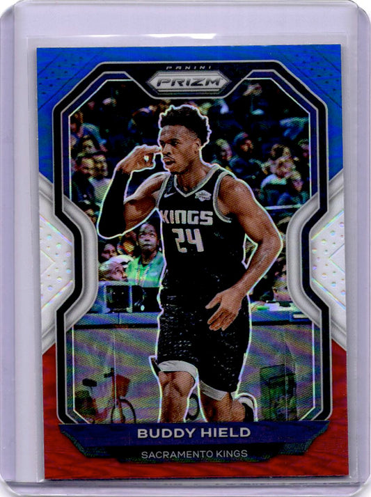 2020-21 Panini Prizm #36 Buddy Hield Red, White and Blue Prizms
