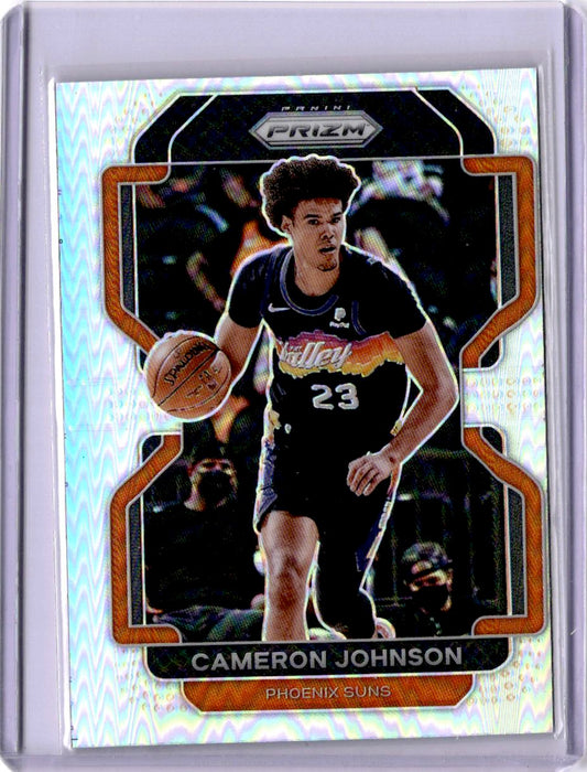 2021-22 Panini Prizm #186 Cameron Johnson Hyper
