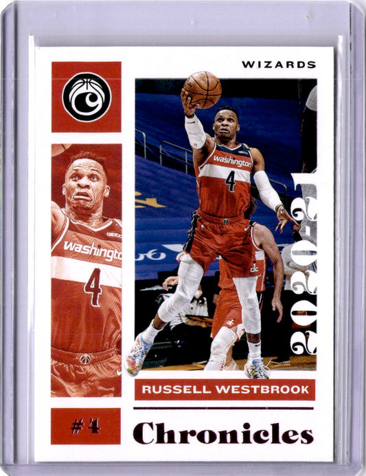 2020-21 Panini Chronicles #38 Russell Westbrook Pink