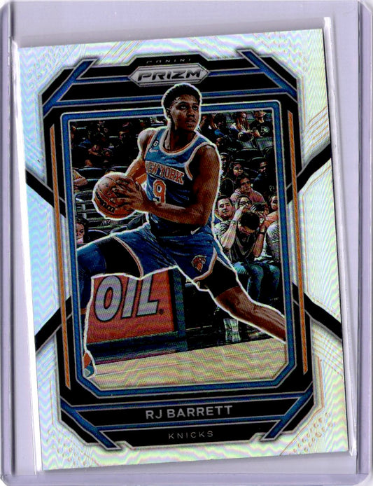 2022-23 Panini Prizm #14 RJ Barrett Prizms Silver