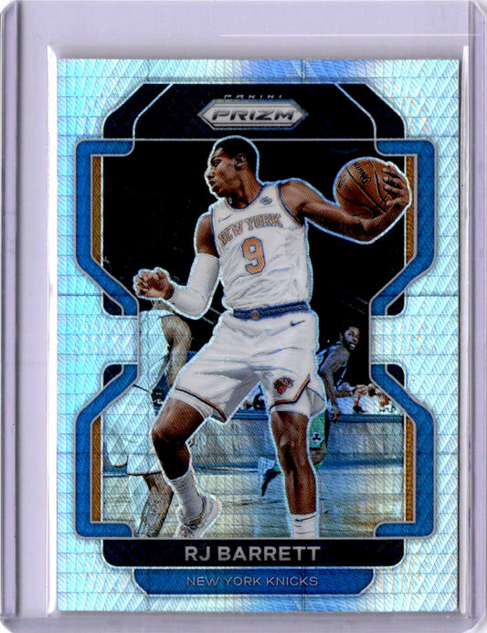 2021-22 Panini Prizm #201 RJ Barrett Hyper