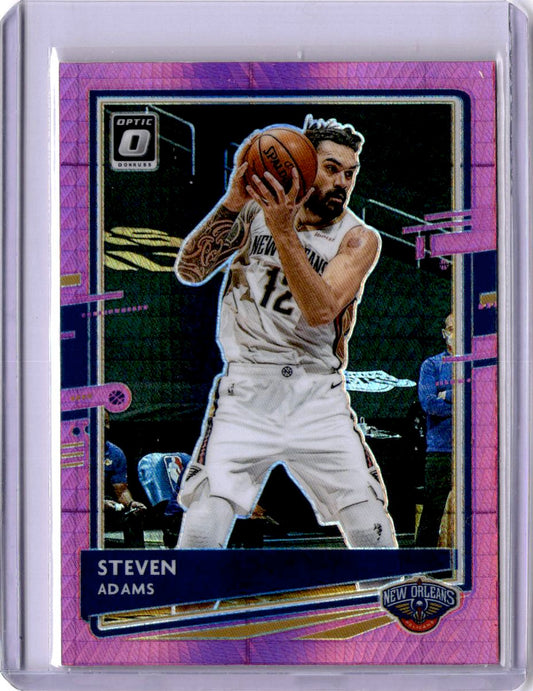 2020-21 Donruss Optic #37 Steven Adams Hyper Pink