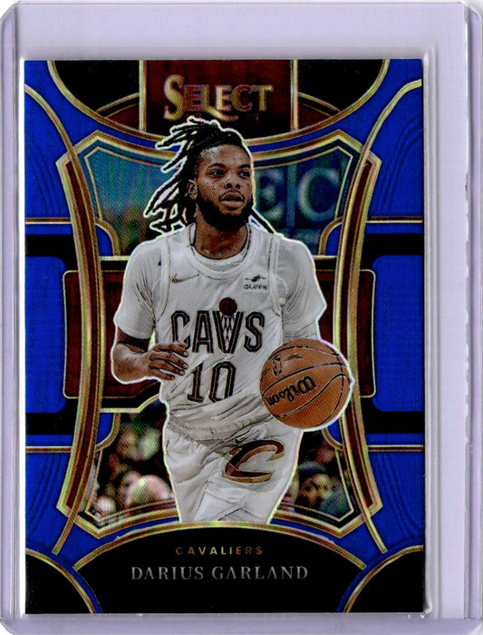 2023-24 Panini Select #351 Darius Garland Blue Prizms