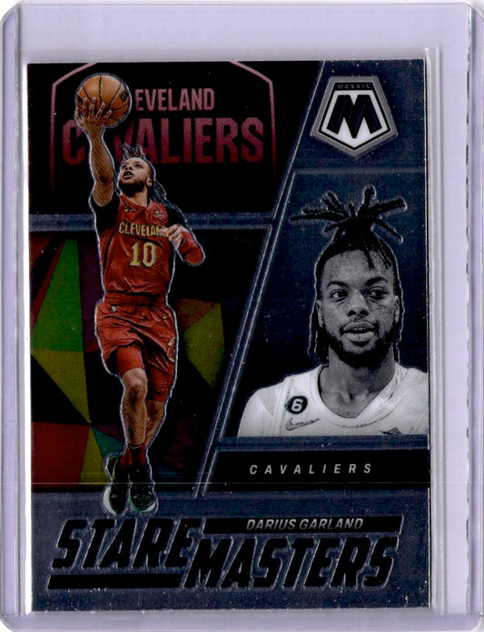 2022-23 Panini Mosaic #8 Darius Garland Stare Masters