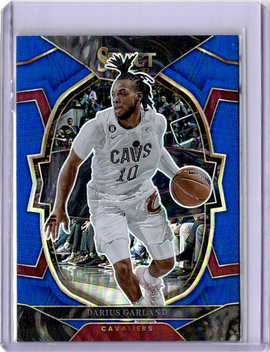 2022-23 Panini Select #6 Darius Garland Blue Prizms
