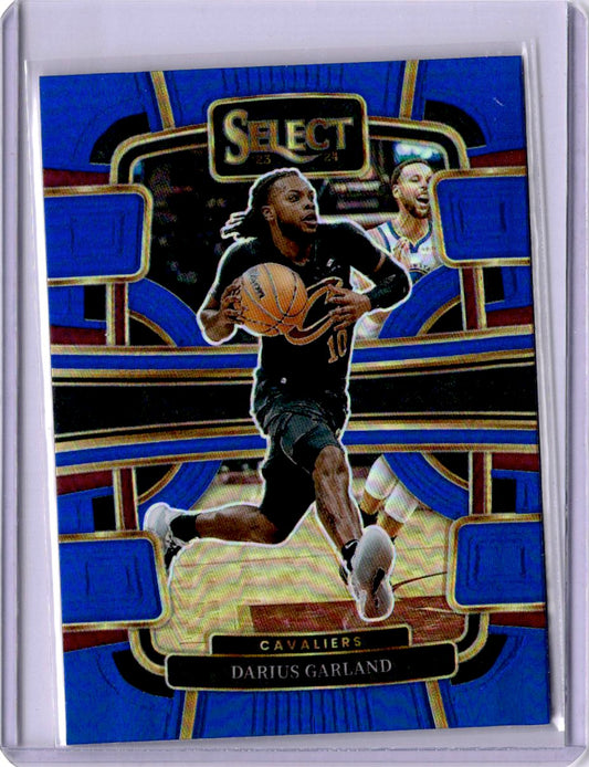 2023-24 Panini Select #50 Darius Garland Blue Prizms