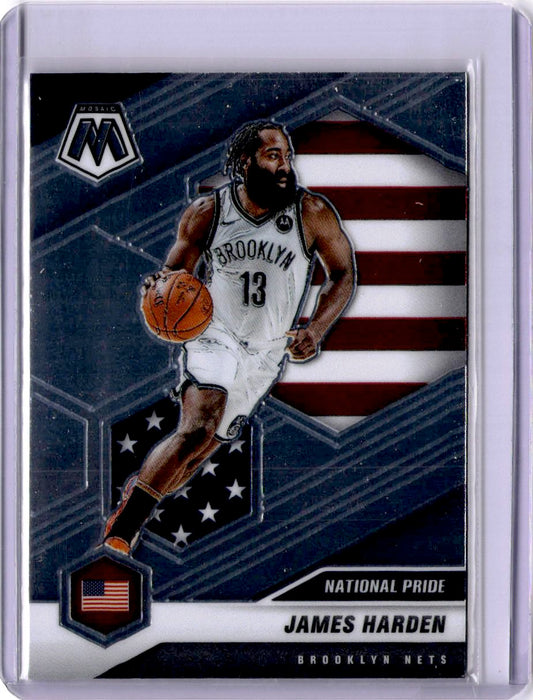 2020-21 Panini Mosaic #256 James Harden