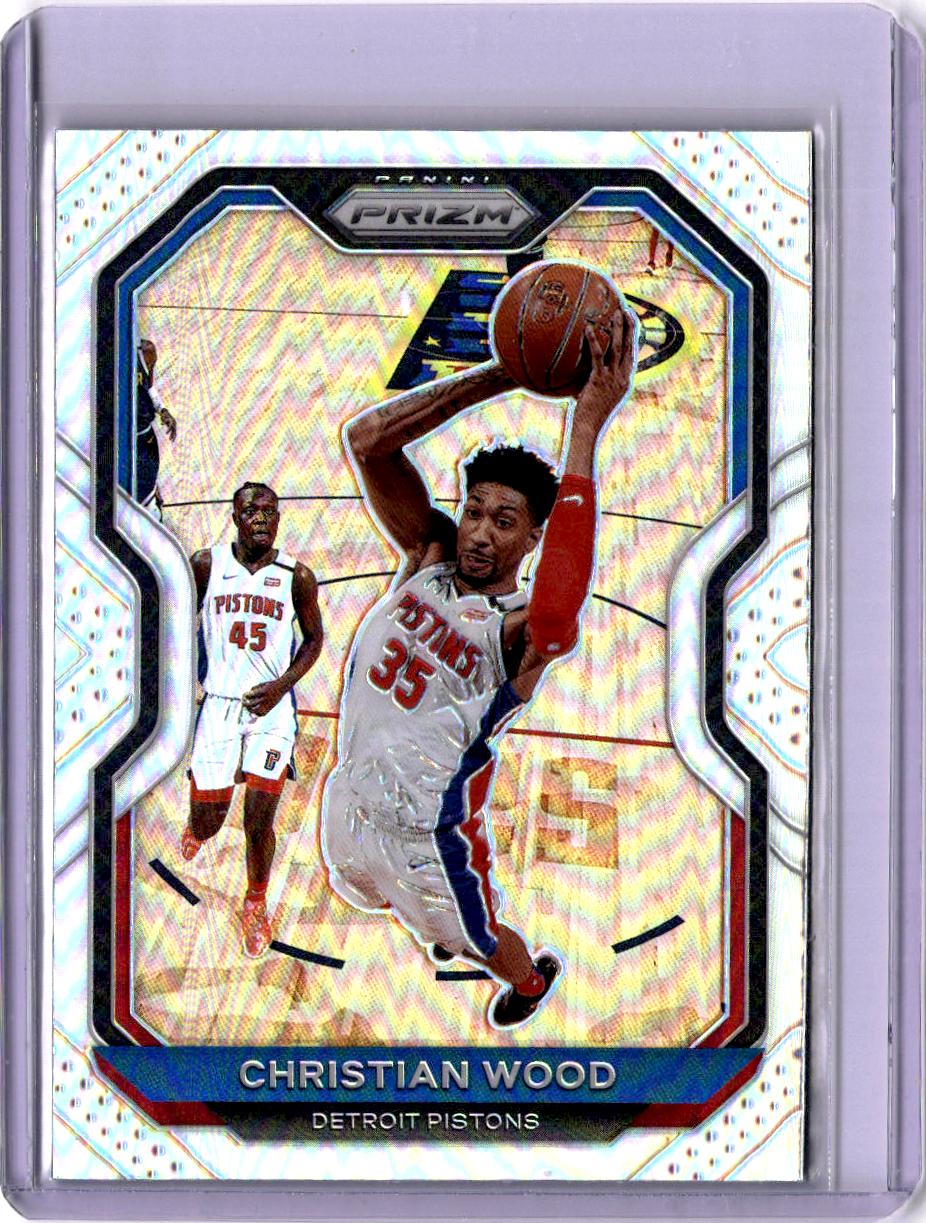 2020-21 Panini Prizm #217 Christian Wood Silver Prizms