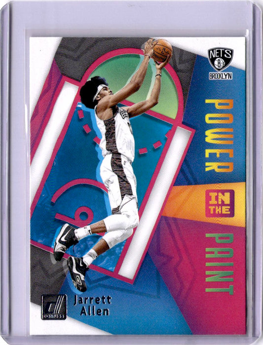2020-21 Donruss #8 Jarrett Allen Power in the Paint