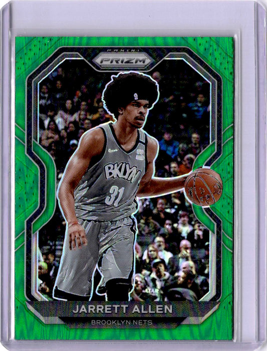 2020-21 Panini Prizm #144 Jarrett Allen Green Prizms