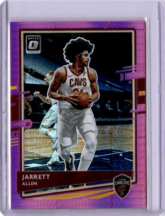 2020-21 Donruss Optic #118 Jarrett Allen Hyper Pink