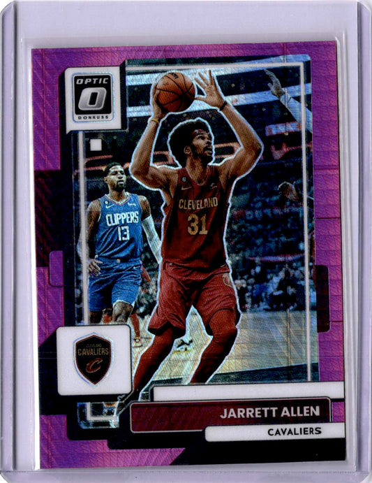 2022-23 Donruss Optic #76 Jarrett Allen Hyper Pink