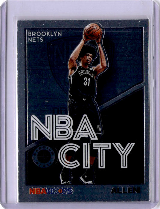 2019-20 Hoops Premium Stock #17 Jarrett Allen NBA City