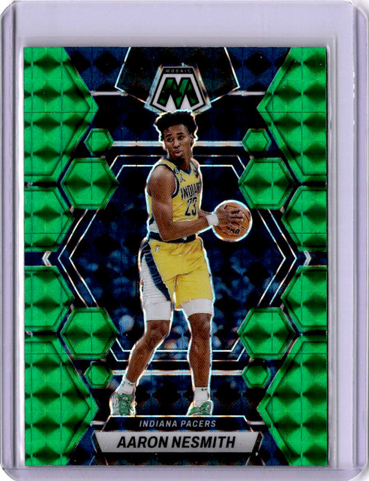 2022-23 Panini Mosaic #57 Aaron Nesmith Green