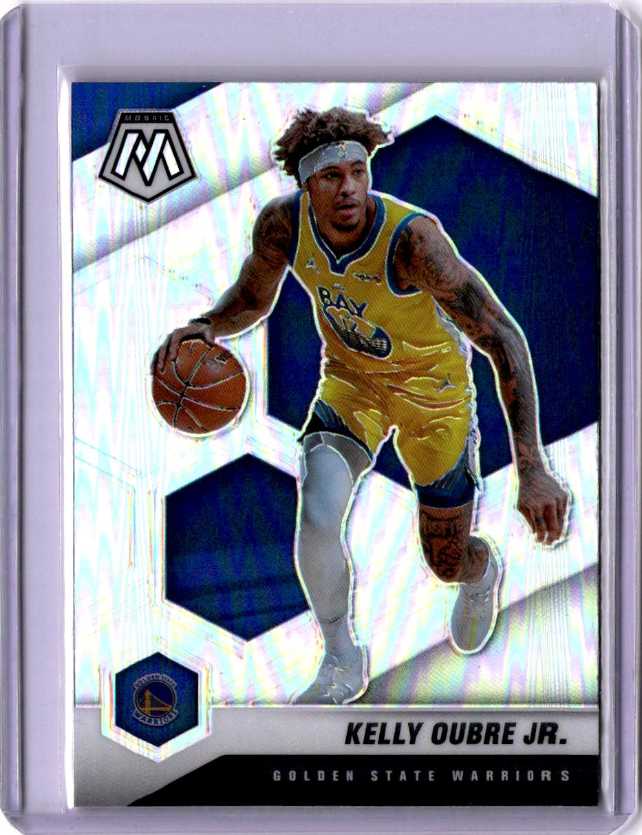 2020-21 Panini Mosaic #128 Kelly Oubre Jr. Silver