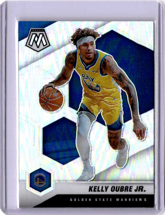 2020-21 Panini Mosaic #128 Kelly Oubre Jr. Silver