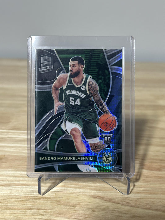 2021-22 Panini Spectra #140 Sandro Mamukelashvili Silver
