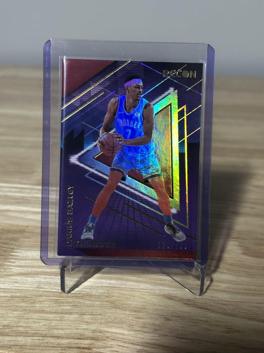 2020-21 Panini Recon #185 Darius Bazley Holo Red #/199