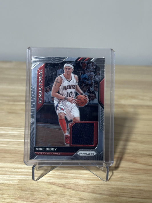 2020-21 Panini Prizm #SSW-MBI Mike Bibby Sensational Swatches