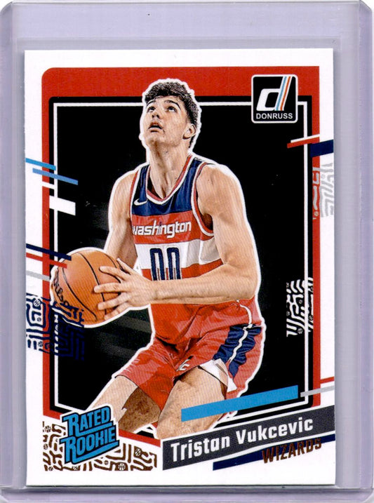 2023-24 Donruss #230 Tristan Vukcevic