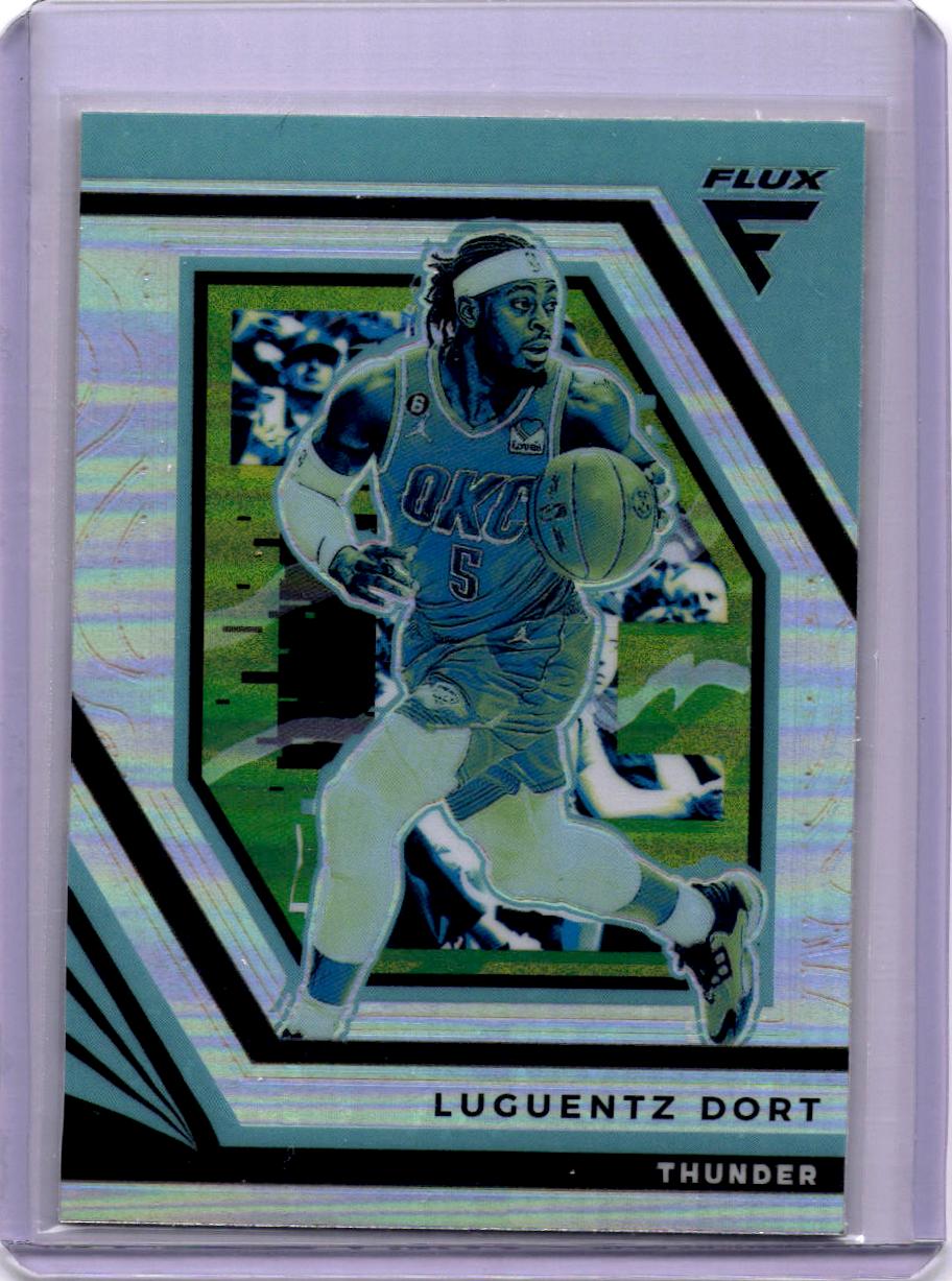 2022-23 Panini Flux #175 Luguentz Dort Silver