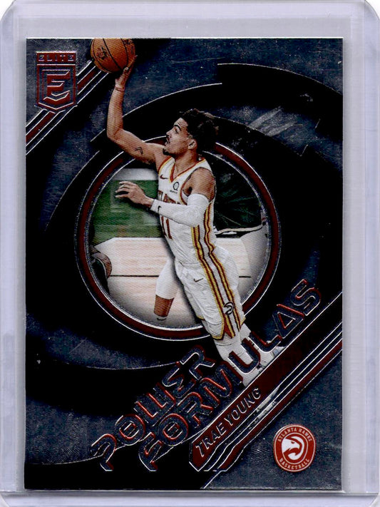 2021-22 Donruss Elite #17 Trae Young Power Formulas