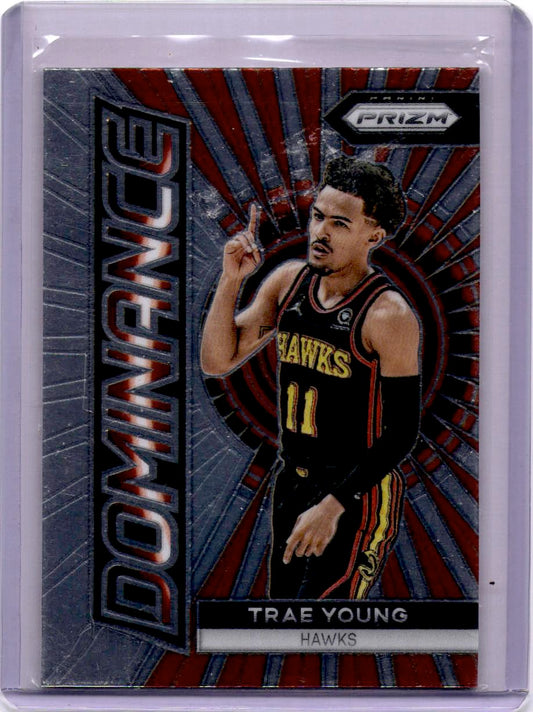2023-24 Panini Prizm #14 Trae Young Dominance