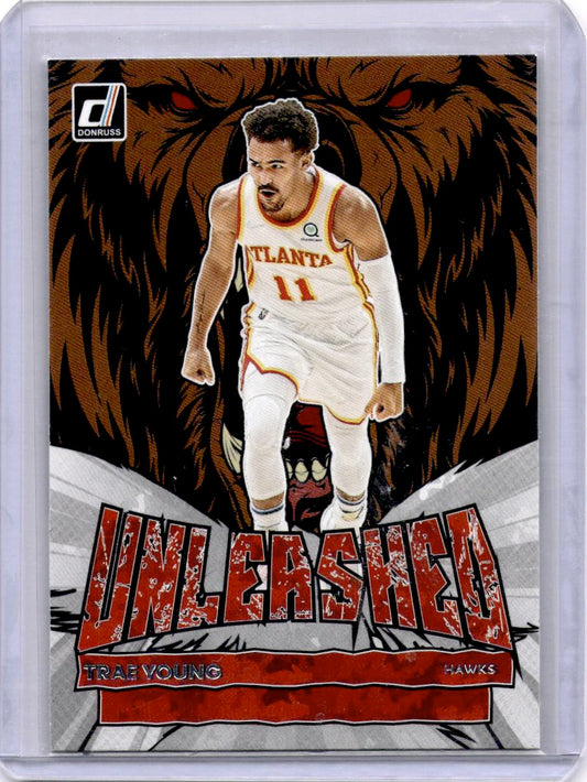 2022-23 Donruss #6 Trae Young Unleashed