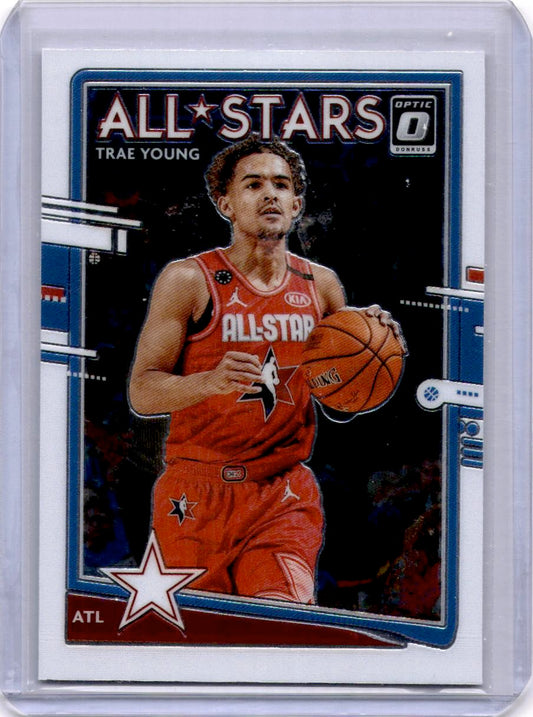 2020-21 Donruss Optic #13 Trae Young All-Stars