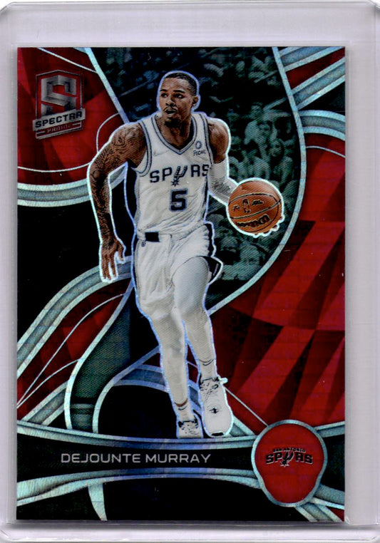 2021-22 Panini Spectra #25 Dejounte Murray Asia Red