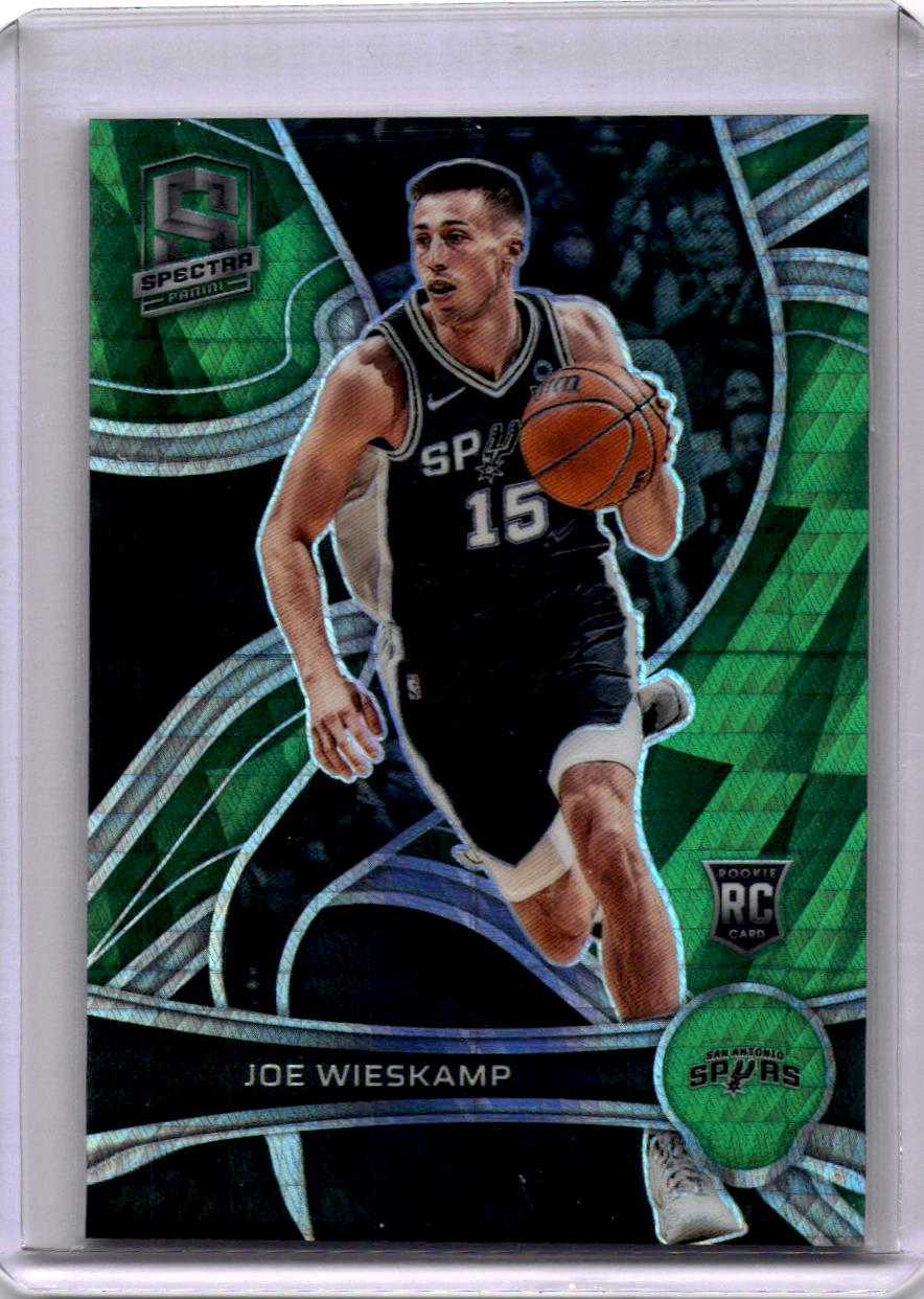 2021-22 Panini Spectra #133 Joe Wieskamp Asia Green