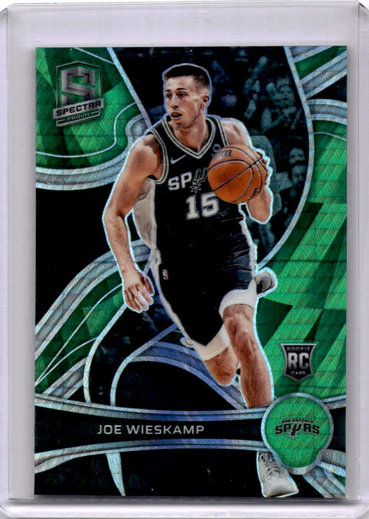 2021-22 Panini Spectra #133 Joe Wieskamp Asia Green