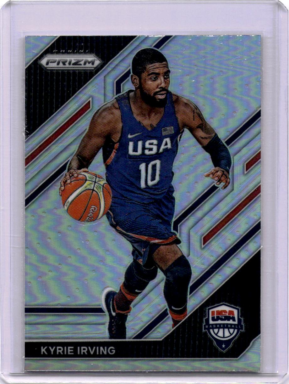 2022-23 Panini Prizm #8 Kyrie Irving USA Basketball Prizms Silver