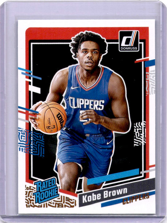 2023-24 Donruss #239 Kobe Brown