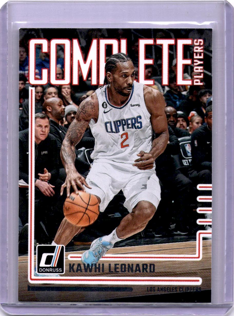 2023-24 Donruss #6 Kawhi Leonard Complete Players