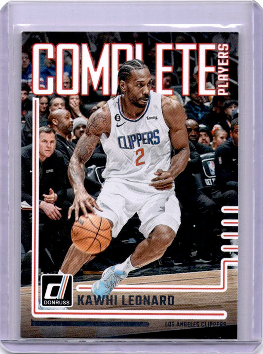 2023-24 Donruss #6 Kawhi Leonard Complete Players