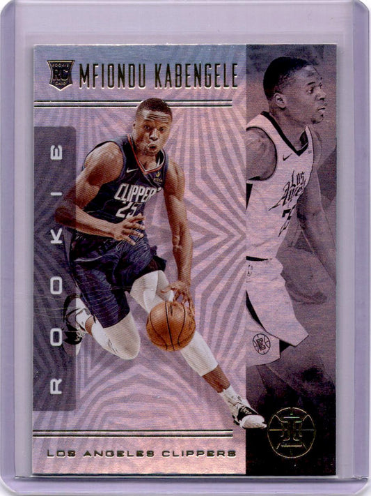2019-20 Panini Illusions #160 Mfiondu Kabengele