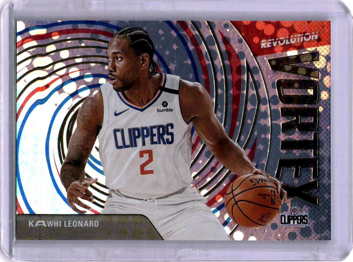2020-21 Panini Revolution #26 Kawhi Leonard Vortex Fractal