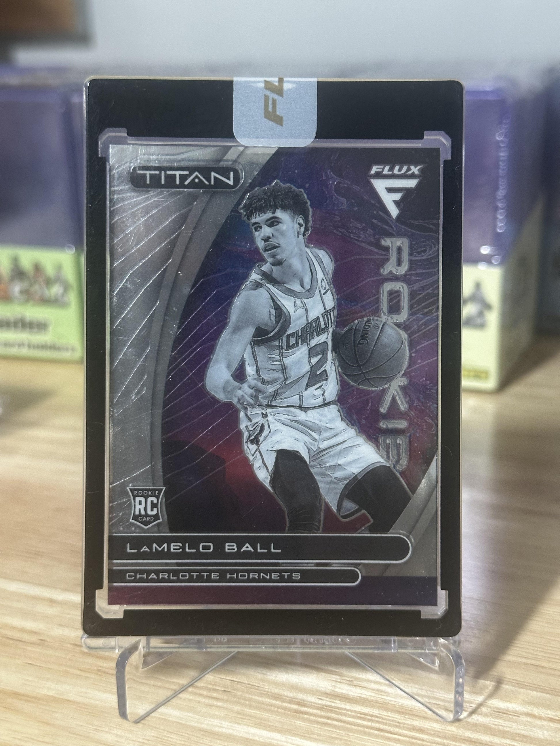 2020-21 Panini Flux #1 LaMelo Ball Titan Rookies