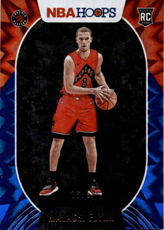 2020-21 Hoops #242 Malachi Flynn Blue Explosion #/59