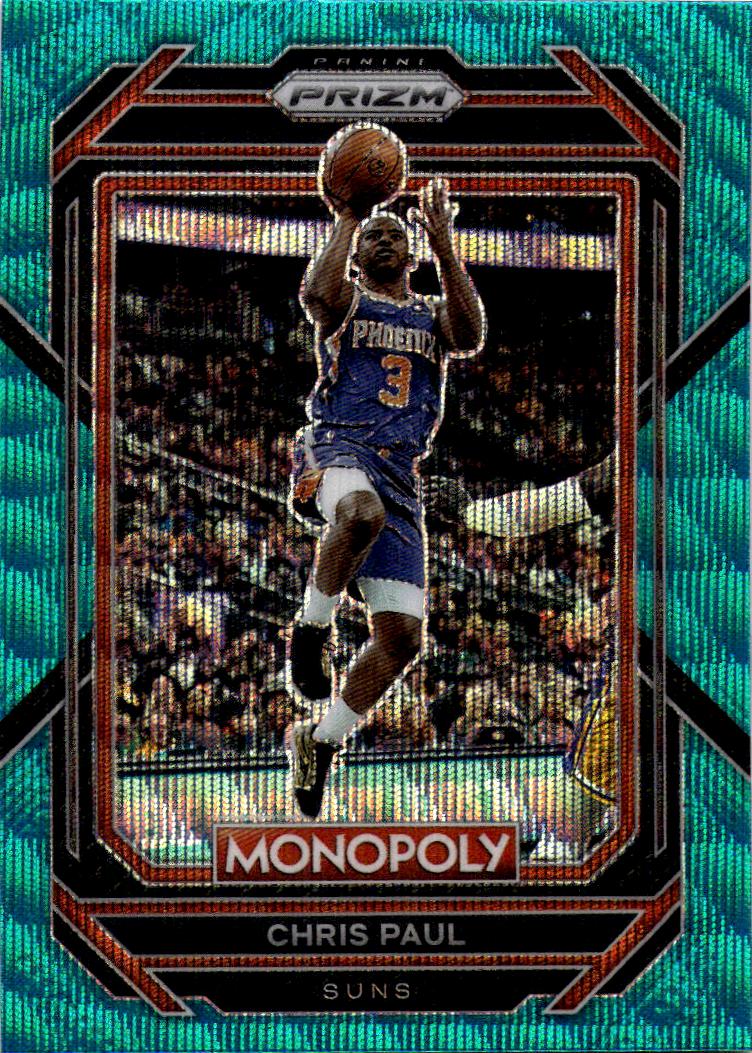 2022-23 Panini Prizm Monopoly #70 Chris Paul Teal Wave