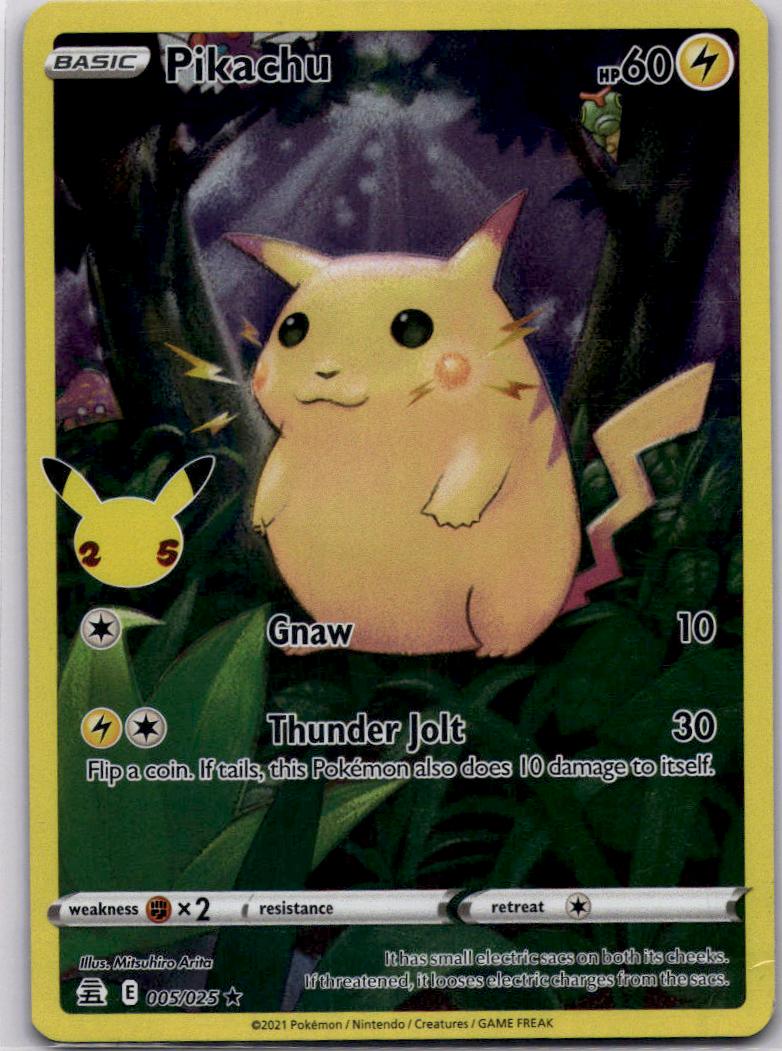 Pikachu 005/025