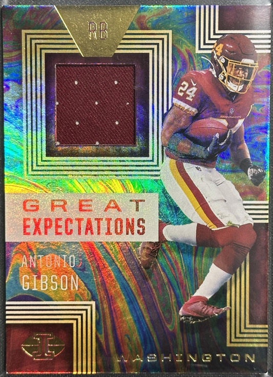 2020 Panini Illusions #GE29 Antonio Gibson Great Expectations