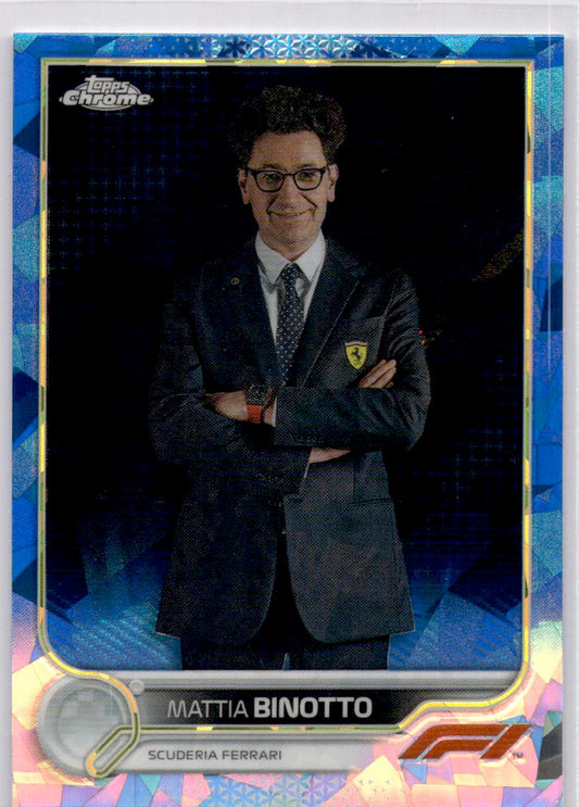 2022 Topps Chrome Sapphire Edition Formula 1 #103 Mattia Binotto