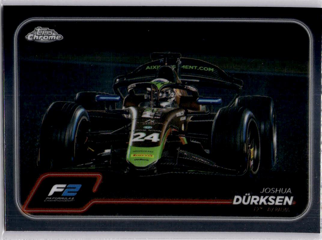 2024 Topps Chrome Formula 1 #107 Joshua Durksen Refractors