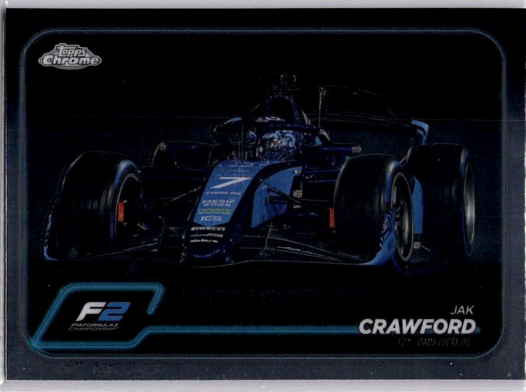 2024 Topps Chrome Formula 1 #105 Jak Crawford Refractors