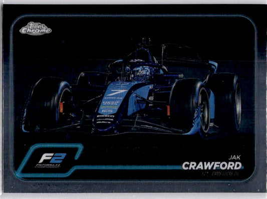 2024 Topps Chrome Formula 1 #105 Jak Crawford Refractors