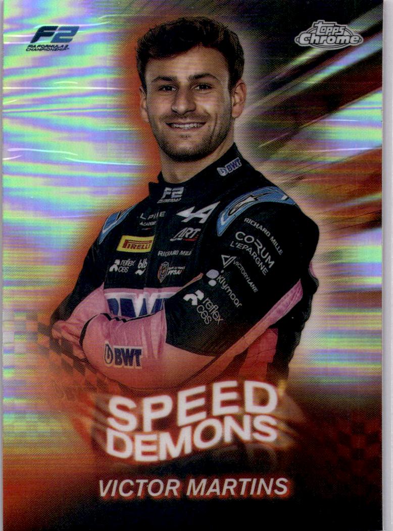 2024 Topps Chrome Formula 1 #SD-21 Victor Martins Speed Demons