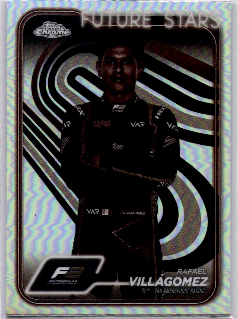2024 Topps Chrome Formula 1 #40 Rafael Villagomez Refractors